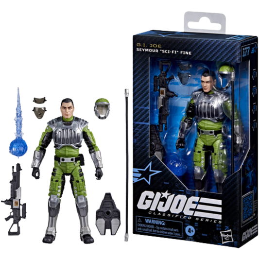 Hasbro Collectibles - G.I. Joe - Classified Series - #177, Seymour "Sci-Fi" Fine Action Figure