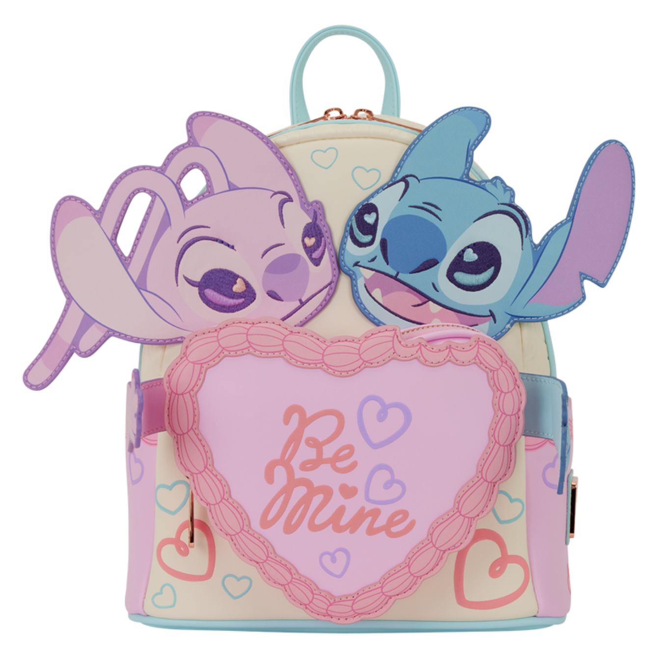 Stitch & Angel Be Mine Mini Backpack