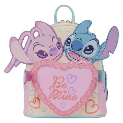 Stitch & Angel Be Mine Mini Backpack