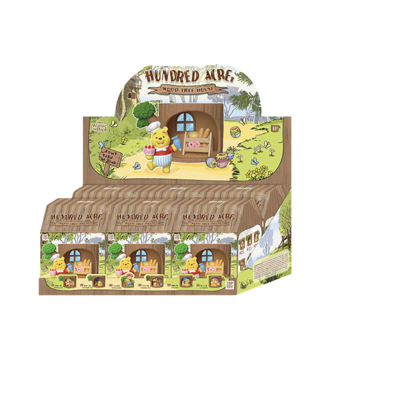 Winnie the Pooh Hundred Acre Wood Tree House Series Figure Blind Box