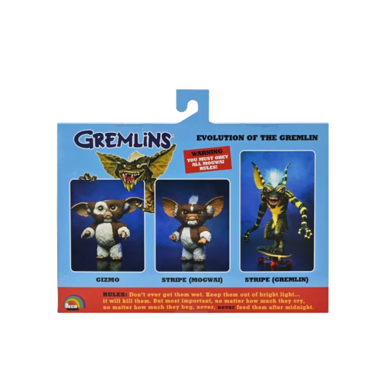 NECA Evolution of the Gremlin 40th Anniversary Box Set 7" Scale Action Figures