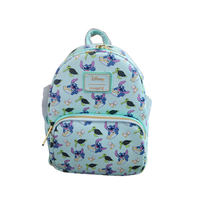 Loungefly Disney Stitch and Duck Mini Backpack