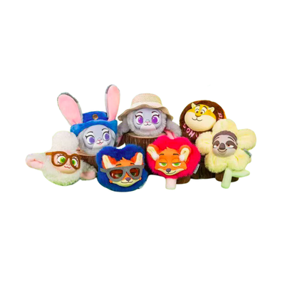 Zootopia Plush Keychain Blind-Box