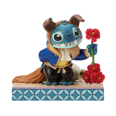 Disney Traditions | Stitch Dressed As Beast | Figurine