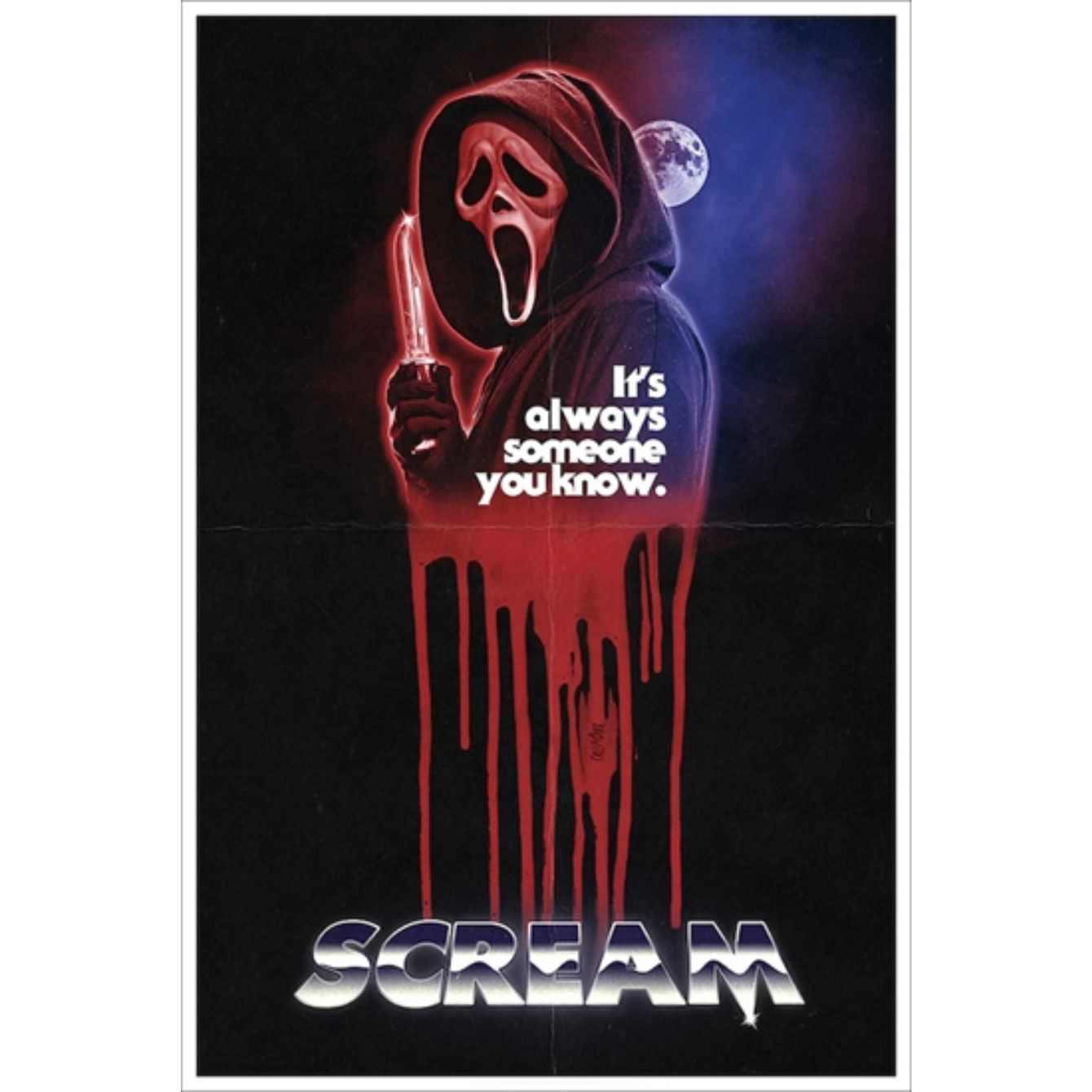 Scream Original Horror Movie Poster