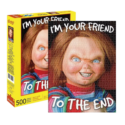 Aquarius Puzzles Childs Play Chucky 500 Piece Jigsaw Puzzle