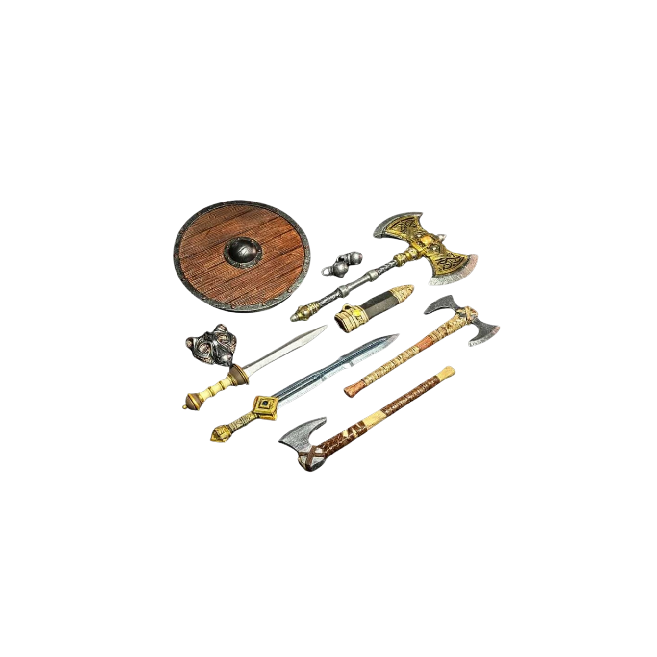 Barbarian Weapons. Mythic Legions: Rising Sons