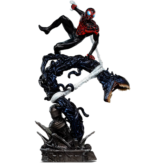 Miles Morales 1:10 Scale Statue by Iron Studios