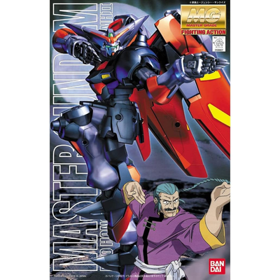 MG Mobile Fighter G Gundam Master Gundam, 1/100 Scale, Color-coded Plastic Model