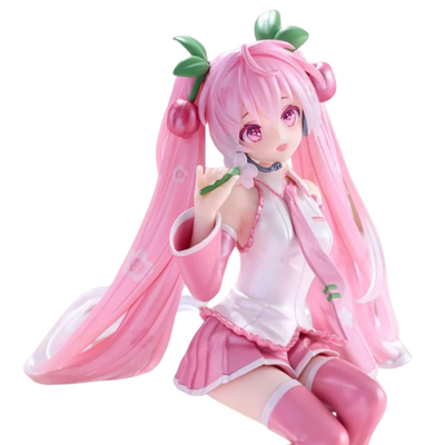 Hatsune Miku: Sakura Miku 2024 - Pearl Color Ver. Noodle Stopper Figure FuRyu
