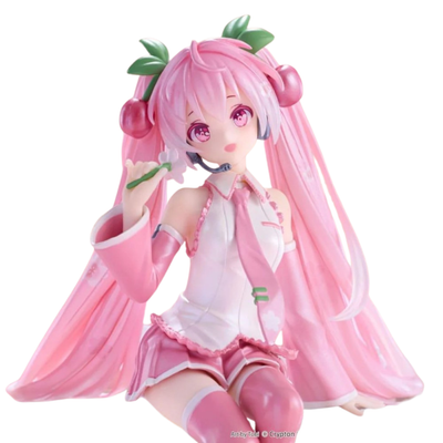 Hatsune Miku: Sakura Miku 2024 - Pearl Color Ver. Noodle Stopper Figure FuRyu