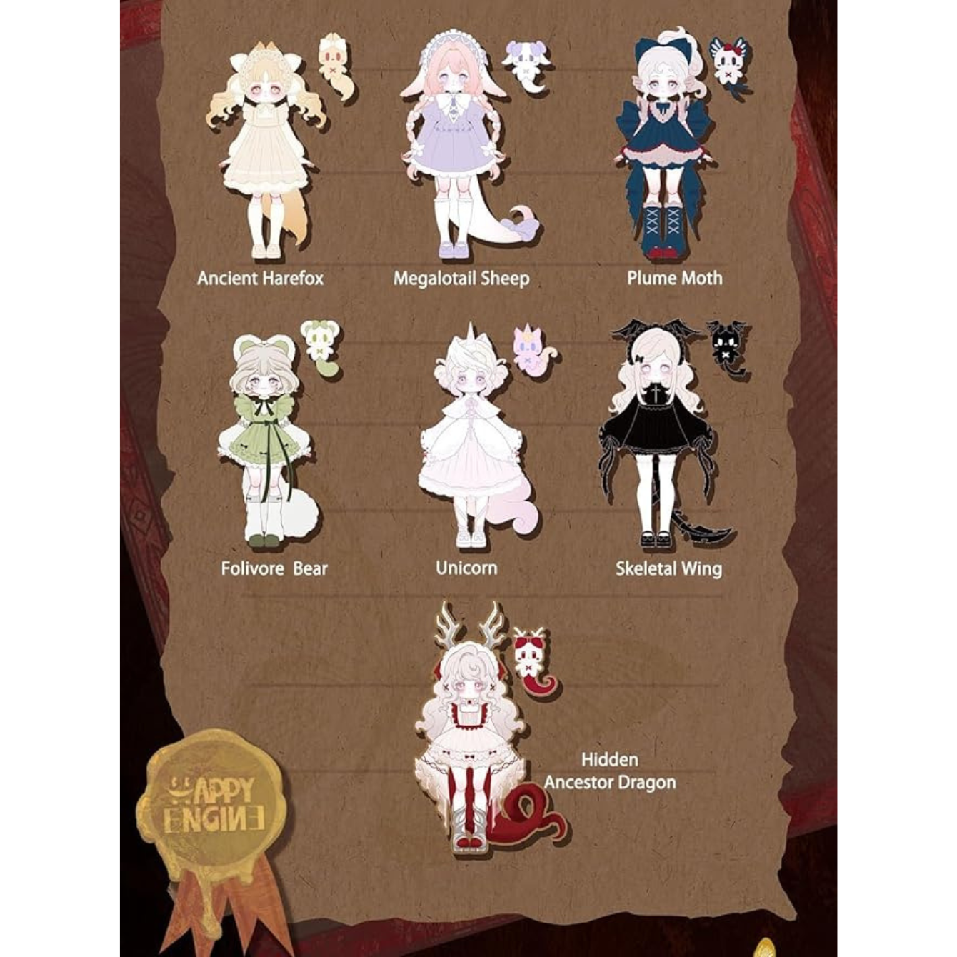 Lulu Elf Story 1/12 Action Figure BJD Blind Box