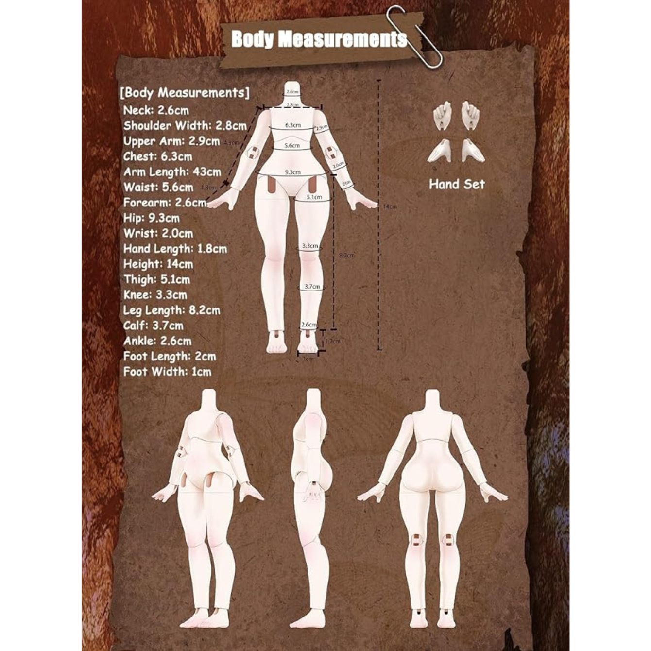 Lulu Elf Story 1/12 Action Figure BJD Blind Box