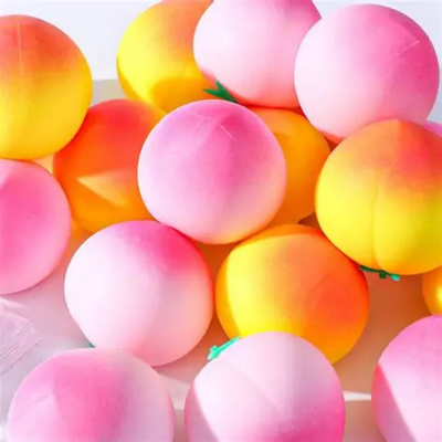 Simulation Honey Peach Vent Ball Stress Balls