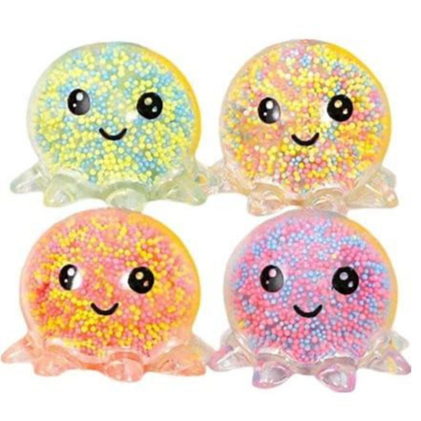Glow Octopus Squishy, Light Up Fidget Squishy