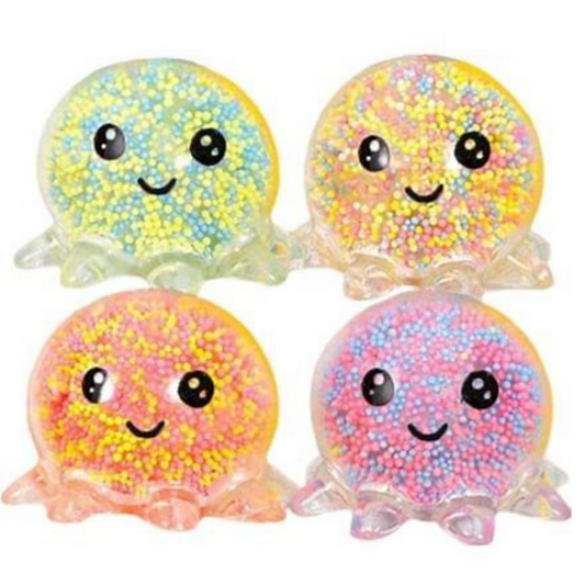 Glow Octopus Squishy, Light Up Fidget Squishy