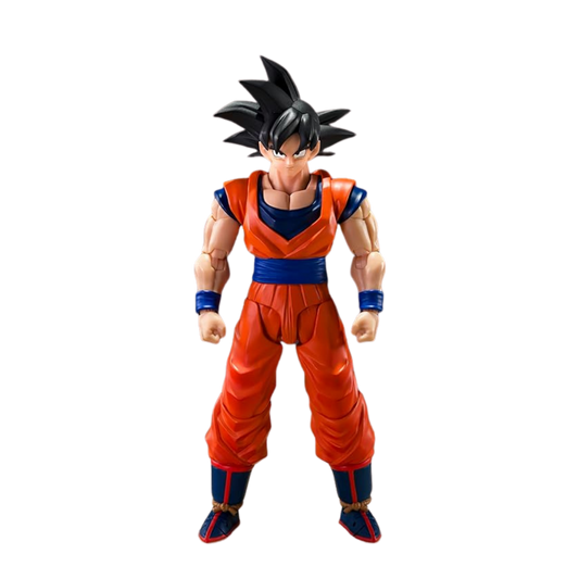 TAMASHII NATIONS - Dragon Ball Z - Son Goku (The Kind-Hearted Saiyan) S.H.Figuarts Action Figure