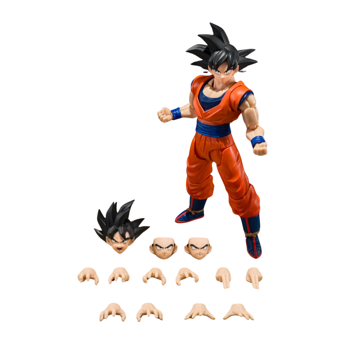 TAMASHII NATIONS - Dragon Ball Z - Son Goku (The Kind-Hearted Saiyan) S.H.Figuarts Action Figure