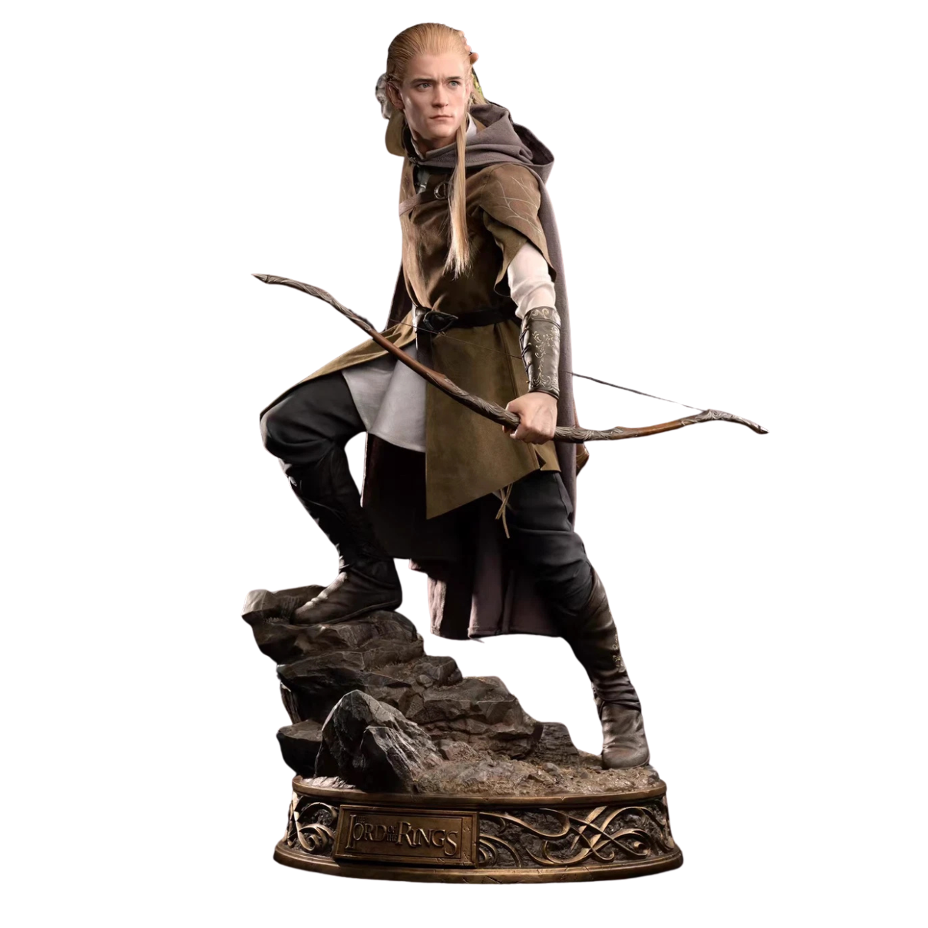 Infinity Studio 1/2 The Lord of the Rings Legolas Statue Silicone Hair Implants