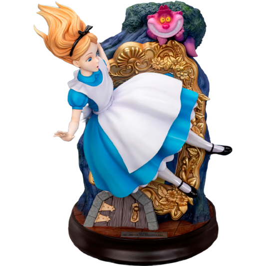 PRE-ORDER Alice & The Cheshire Cat Statues Beast Kingdom