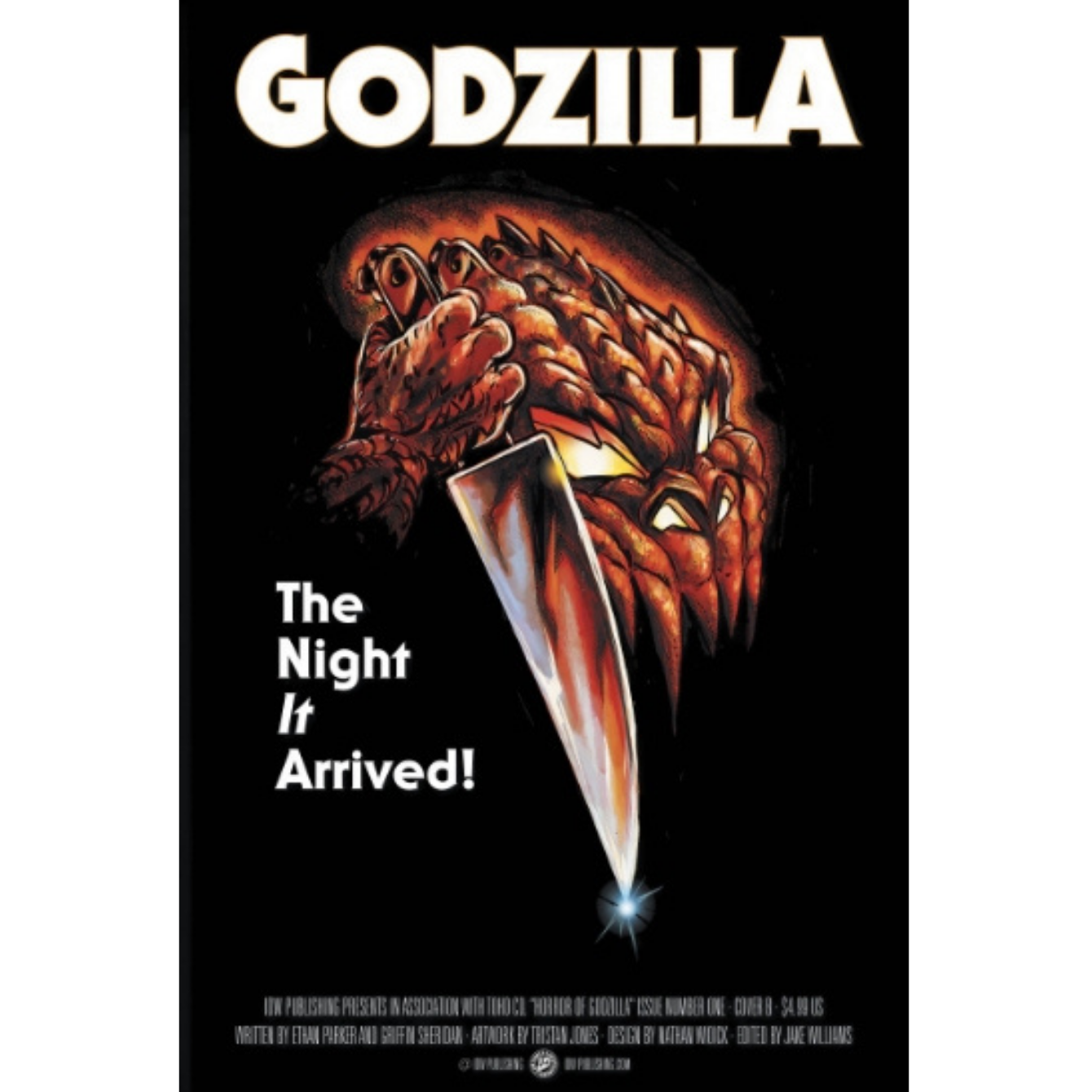Godzilla Horror Poster