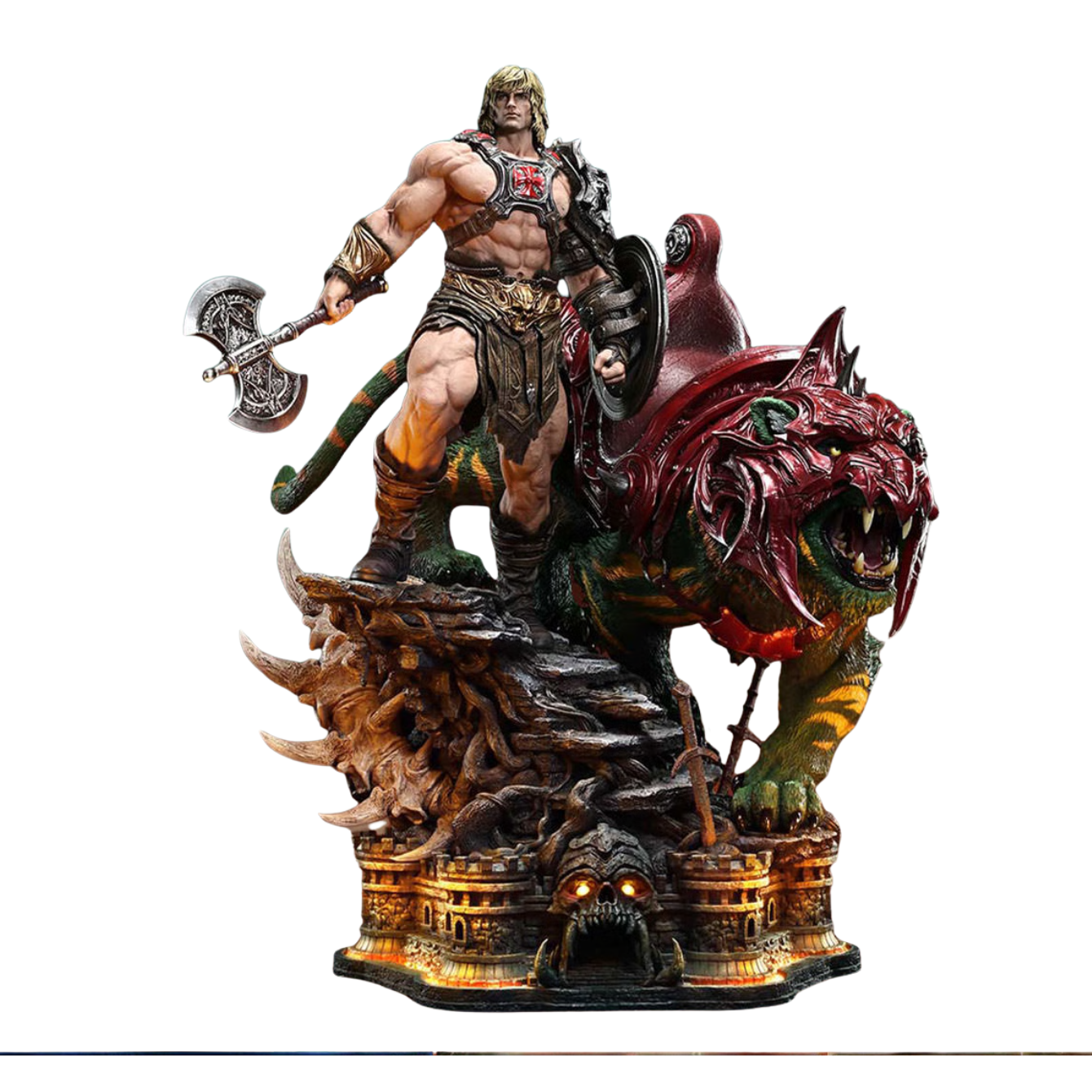 PRE-ORDER He-Man & Battle Cat (Ultimate Bonus Version)