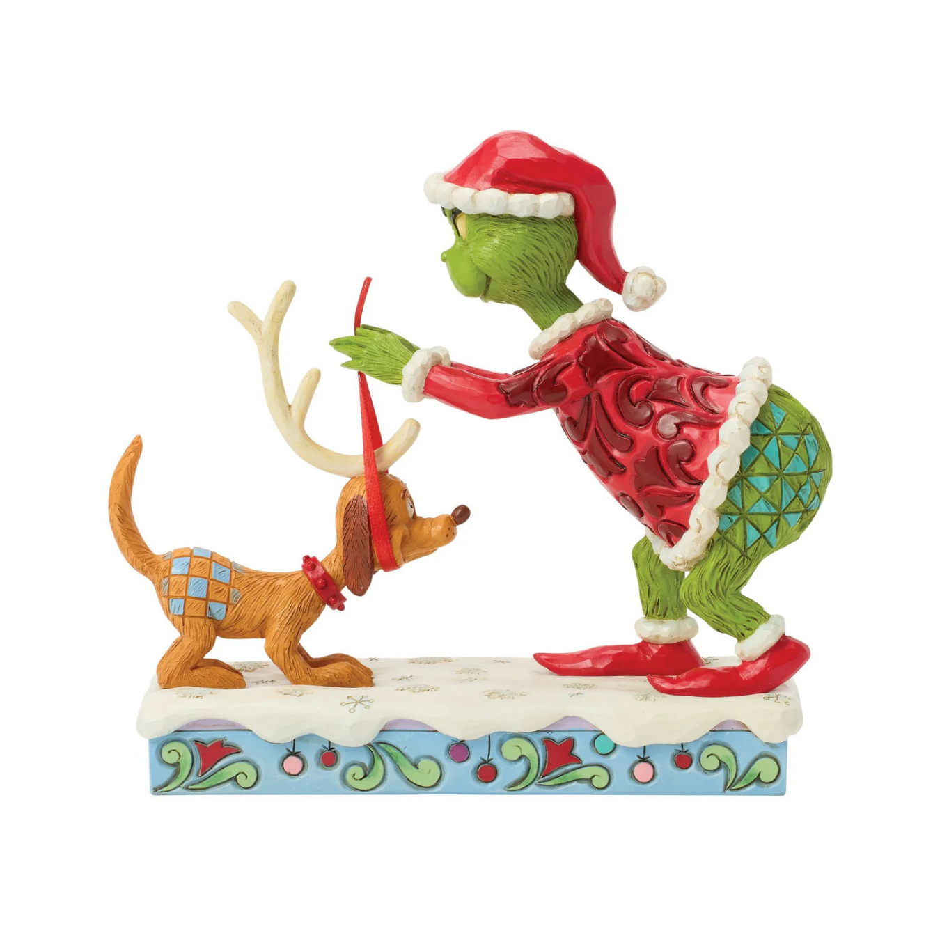 Grinch Tying Antlers Max Fig