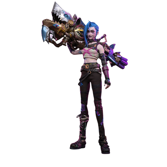 PRE-ORDER Fractured Jinx Sixth Scale Figure Hot Toys