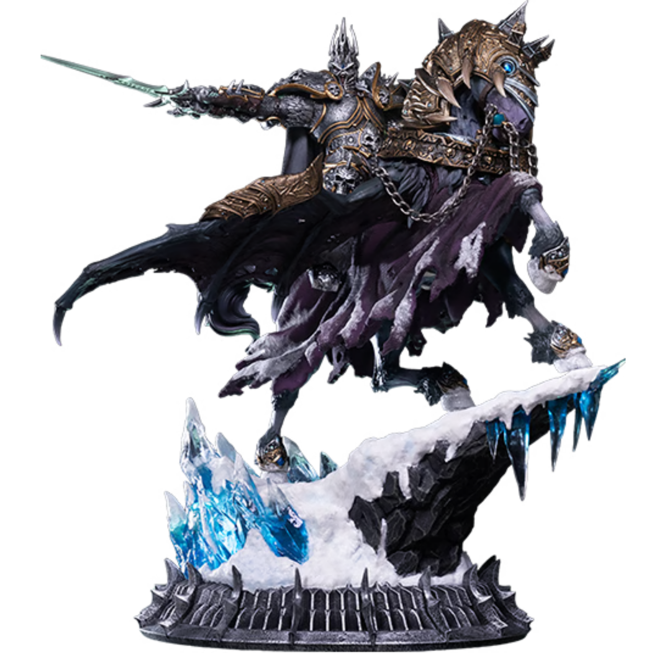 PRE-ORDER The Lich King & Invincible (14-Inch) Statues Activision Blizzard