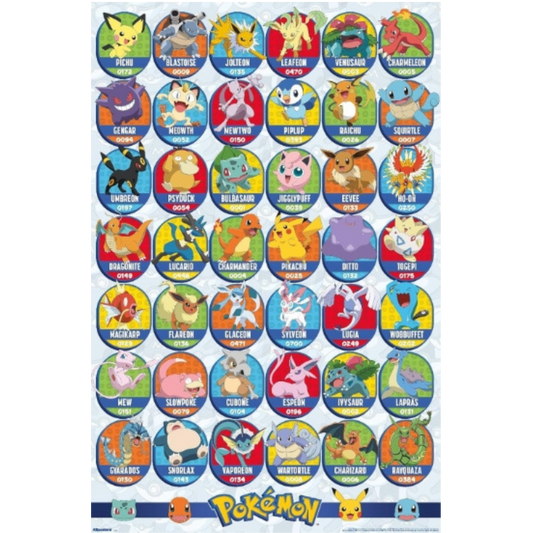 Pokemon All Time Favorites White
