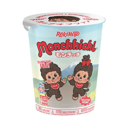 Funmaker Rokimoto Monchhichi Ramen Cup Blind Box Figure