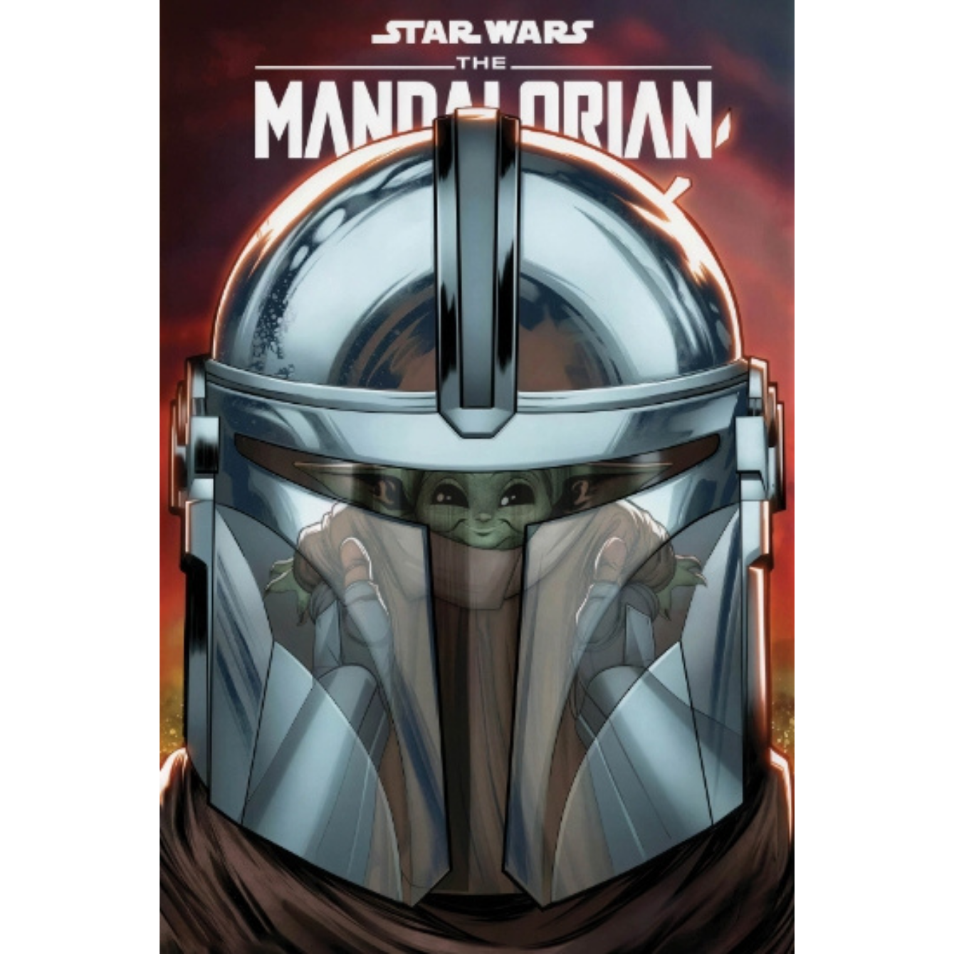 Star Wars Comic The Mandalorian Poster