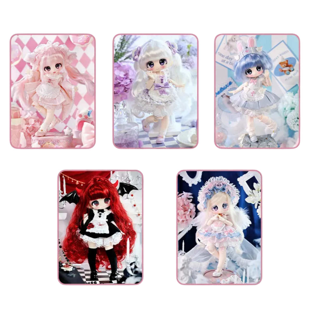 Sweet Velvet Window Series Action Figure BJD Blind Box one per order