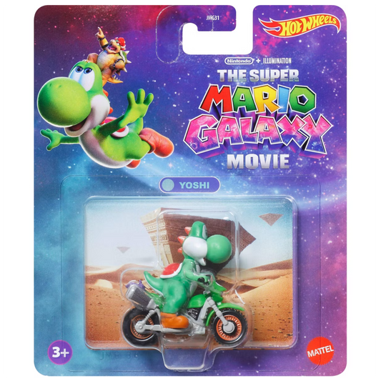 Hot Wheels Yoshi Super Mario Galaxy Movie