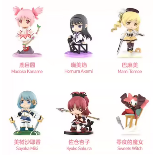 POPMART Puella Magi Madoka Magica Famous Scenes Series Blind Box Figures