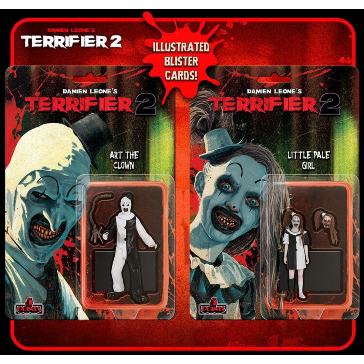 5 Points Damien Leone's Terrifier 2 Little Pale Girl 10cm Figure