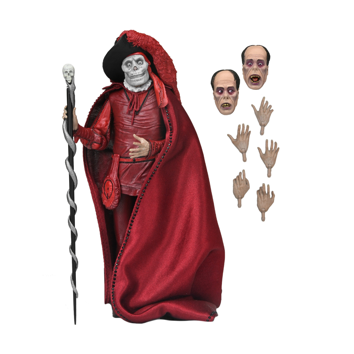 PHANTOM OF THE OPERA (1925) - 7IN SCALE ACTION FIGURE - PHANTOM OF THE OPERA MASQUE OF THE RED DEATH