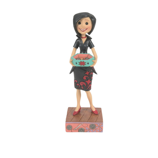 Coraline by Jim Shore | Other Mother Offering Button Eye | Figurine