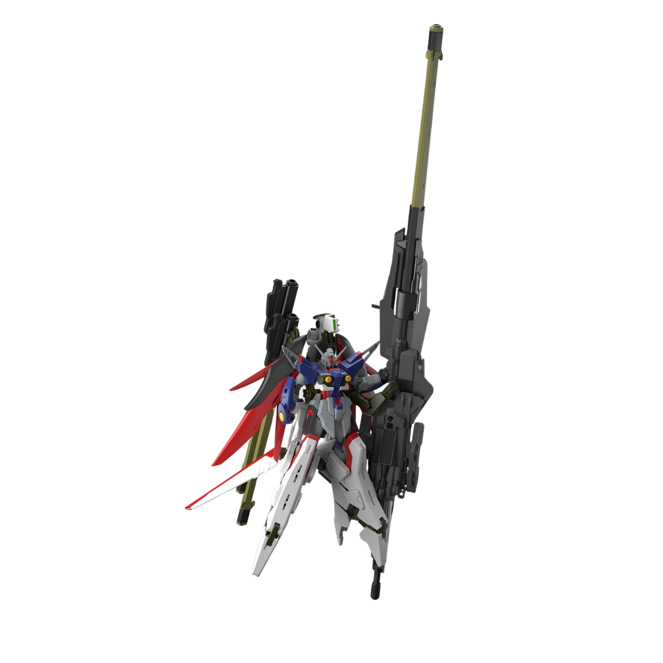 HG 1/144 MS Gundam SEED: Freedom - Destiny Gundam Spec II & Zeus Silhouette