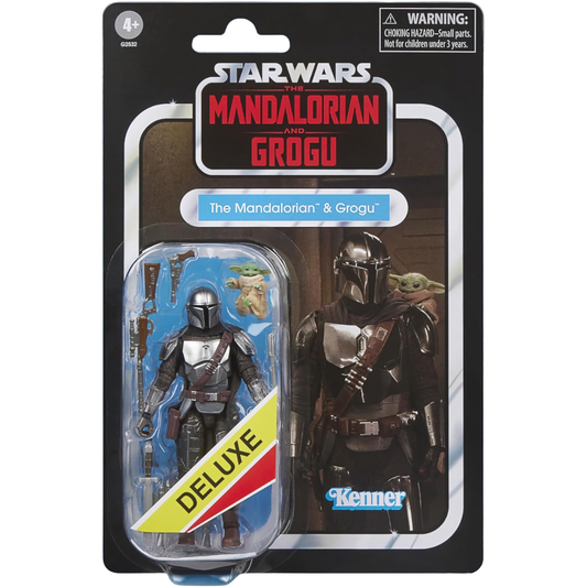 Hasbro - Star Wars: The Mandalorian & Grogu - Vintage Collection - The Mandalorian & Grogu Deluxe Action