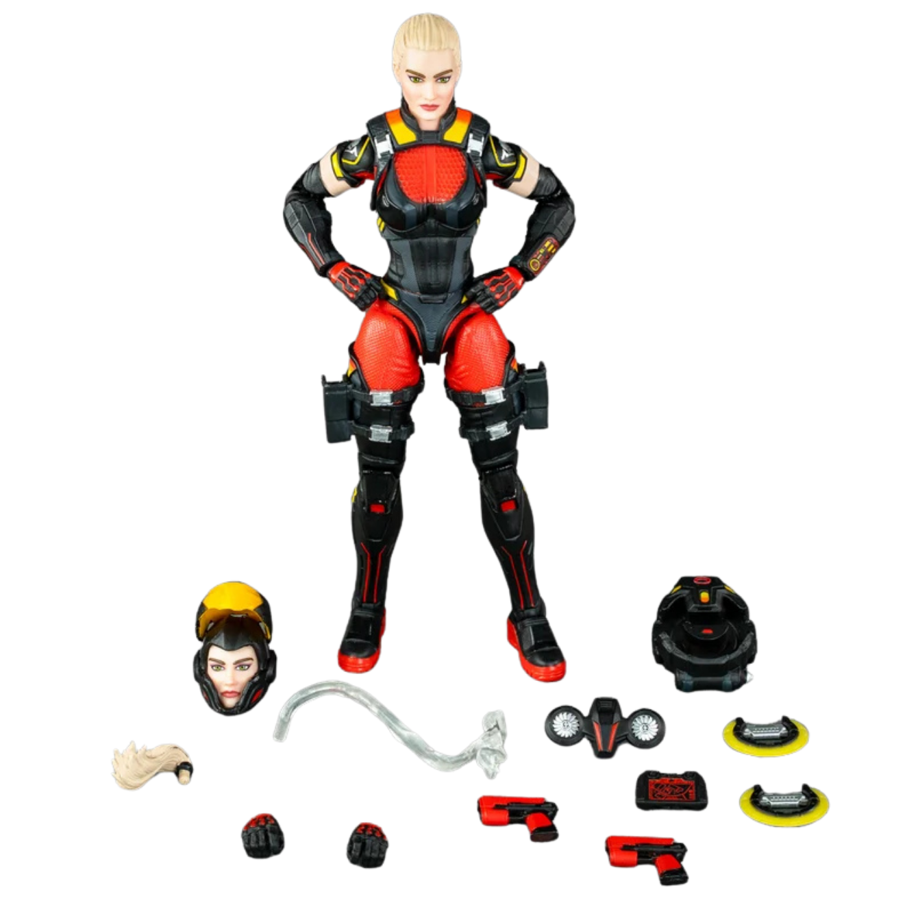 6" Red Shadows CYBERIA Action Figure
