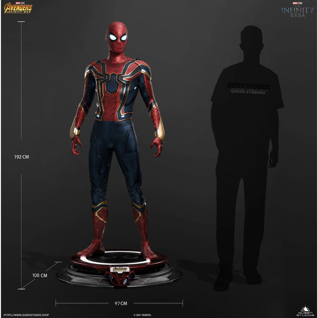 Marvel Infinity War Iron Spider Life-Size Statue