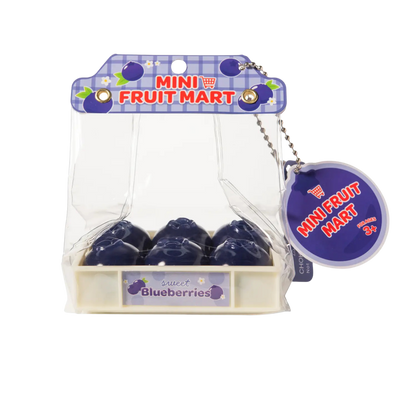 Mini Fruit Mart Taba Squishy Toy Blueberries