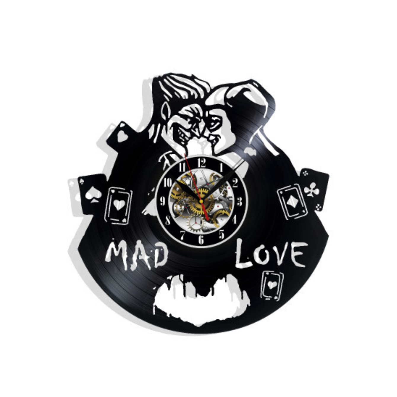 Joker (Mad Love) Wall Clock