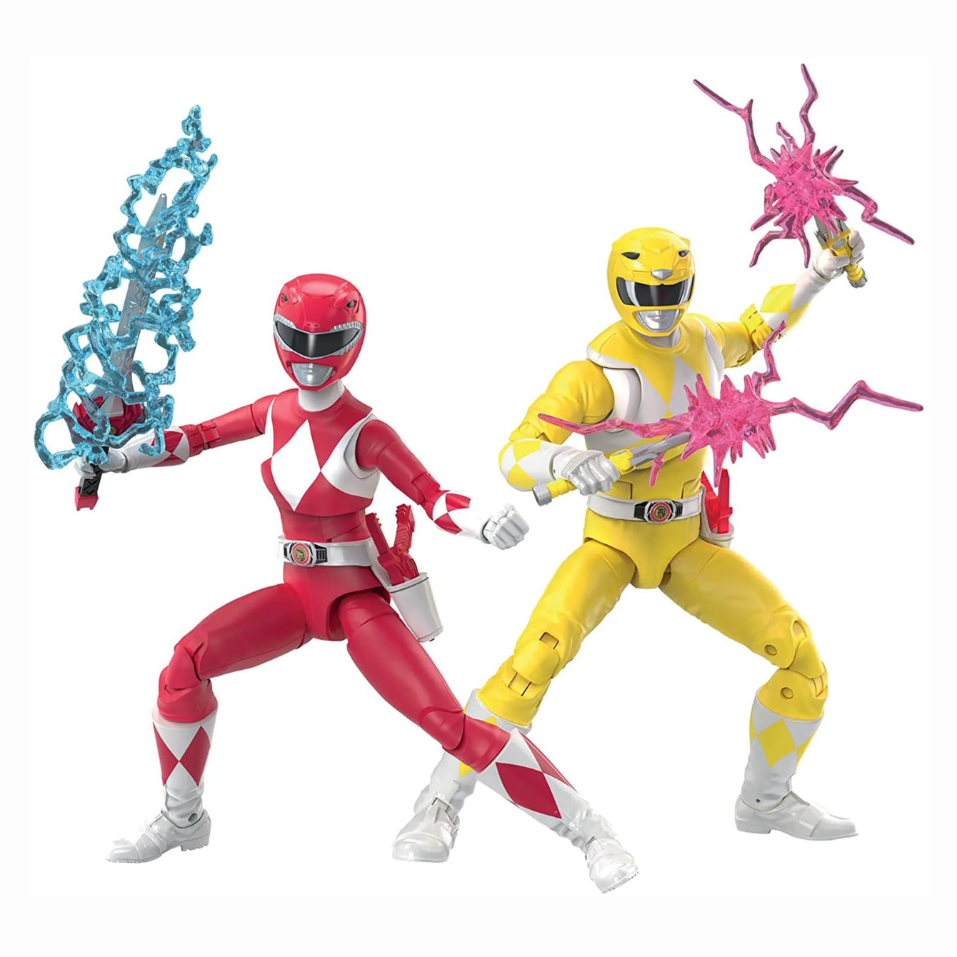 Power Ranger 8pcs Power Rangers 6 Inch Figure 2 Pack | Swap Yellow and Red Ranger ...