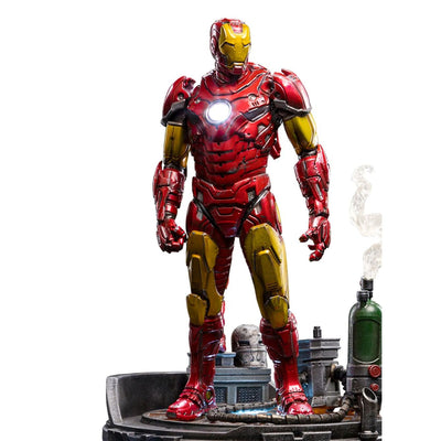 Iron Studios- Iron man Unleashed Deluxe - MarvelComics - Art Scale 1/10