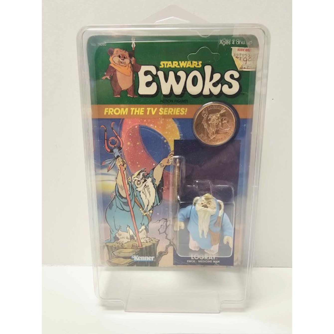 1985 Vintage Kenner Star Wars Ewoks Logray