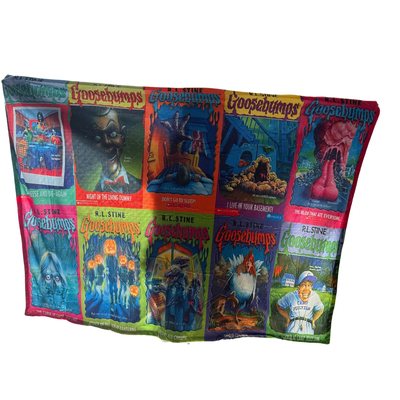 Goosebumps Atomic Mortal Blanket Minky Dot