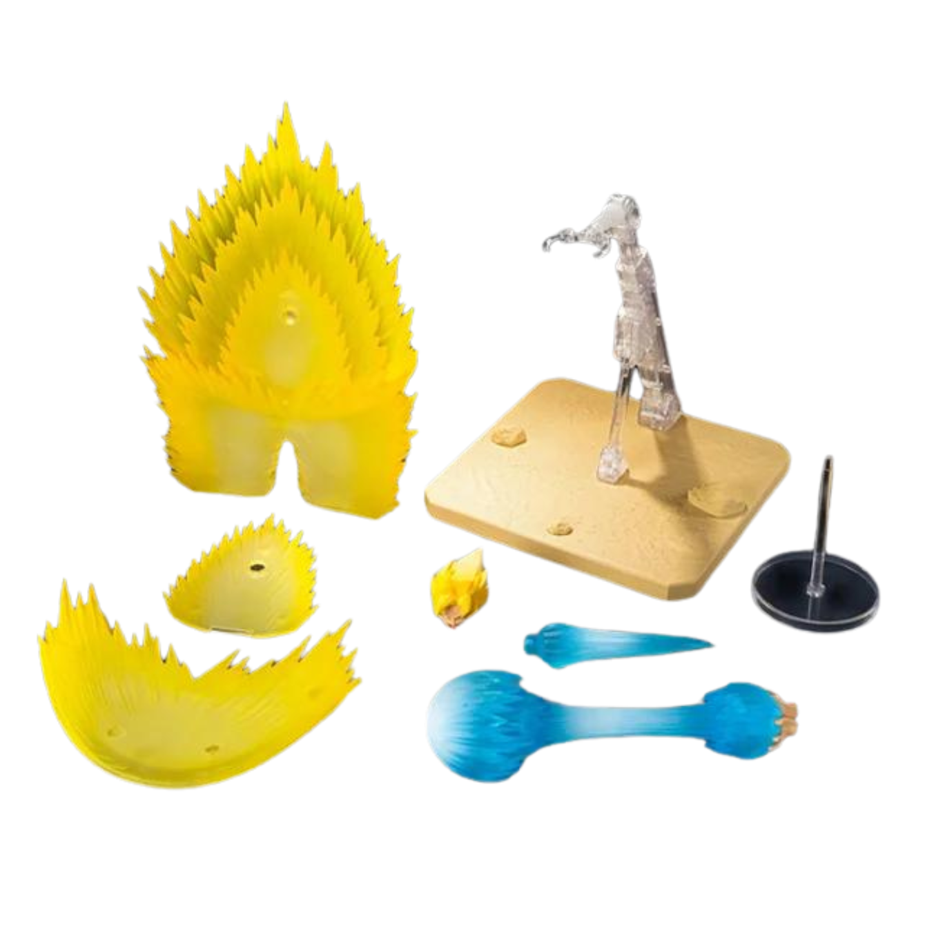 Dragon Ball Z S.H.Figuarts Super Saiyan Goku (Teleport Kamehameha) Effect Parts Set