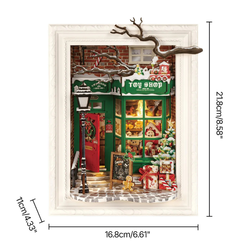 Rolife 3D Wooden Puzzle - Santa's Toy Shop DP006